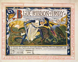 "Blue Ribbon Army, löfte om avhållsamhet
